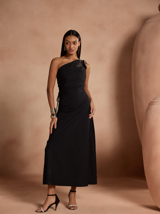 Amanda One Shoulder Maxi